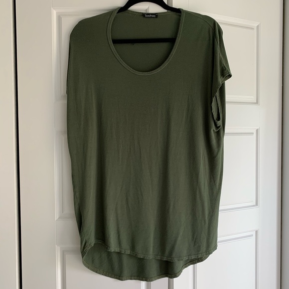 Olive green tunic - Picture 1 of 3